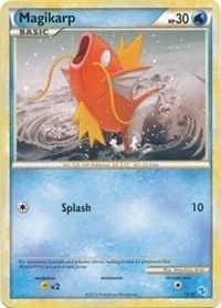 Magikarp (#12) | 12/30 | Normal | HGSS Trainer Kit: Gyarados & Raichu