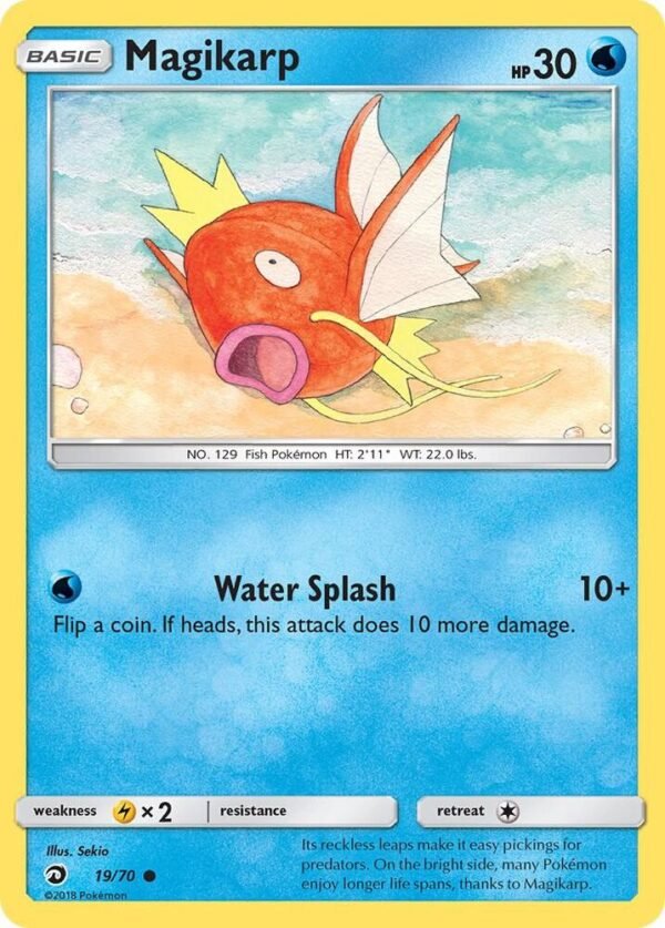 Magikarp 19/70 Reverse Holofoil Dragon Majesty
