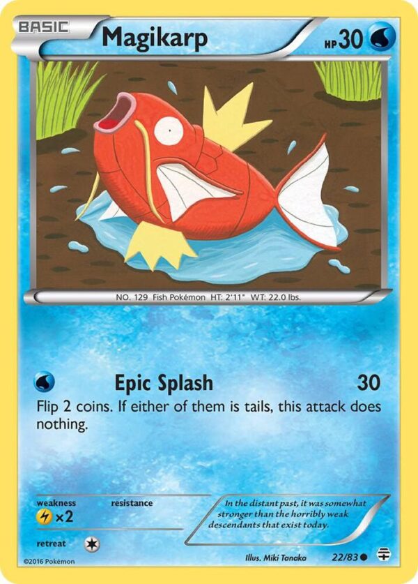 Magikarp 22/83 Reverse Holofoil Generations