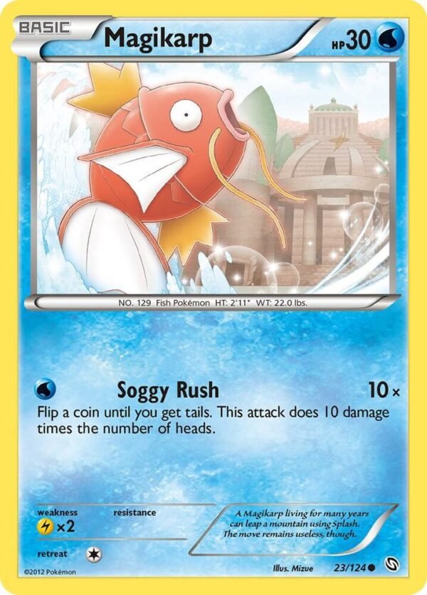 Magikarp 23/124 Normal Dragons Exalted Magikarp 23/124 Normal Dragons Exalted