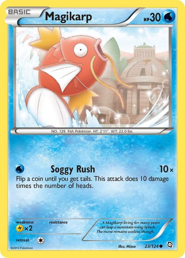 Magikarp 23/124 Reverse Holofoil Dragons Exalted