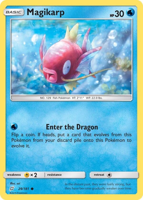 Magikarp 29/181 Normal SM – Team Up Magikarp 29/181 Normal SM – Team Up