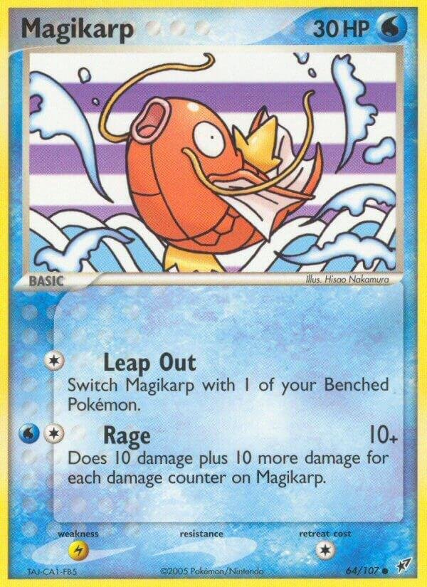 Magikarp 64/107 Reverse Holofoil Deoxys
