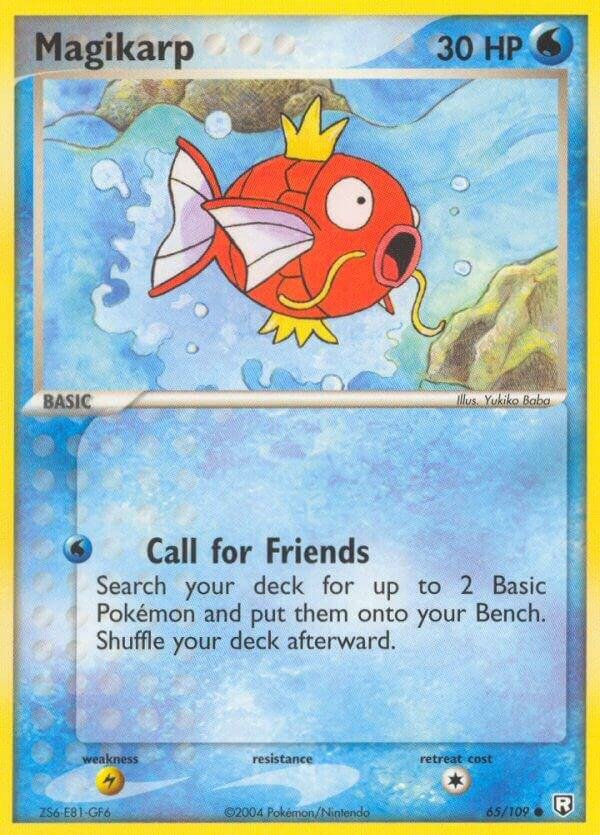 Magikarp 65/109 Reverse Holofoil Team Rocket Returns