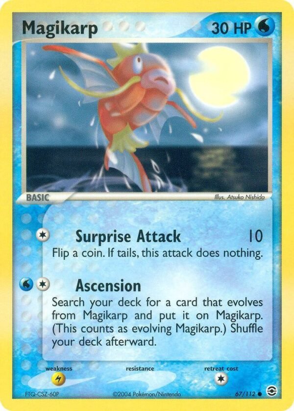 Magikarp 67/112 Reverse Holofoil FireRed & LeafGreen