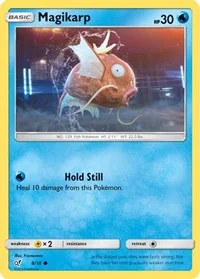 Magikarp (Holo Common) | 8/18 | Holofoil | Detective Pikachu
