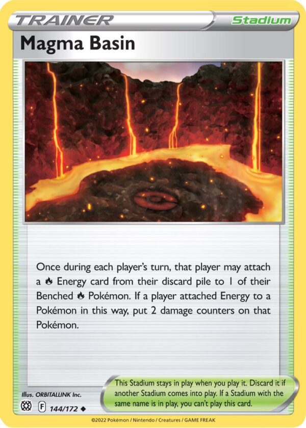 Magma Basin 144/172 Normal SWSH09: Brilliant Stars