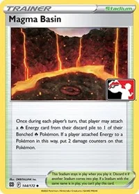 Magma Basin | 144/172 | Normal | Prize Pack Series Cards