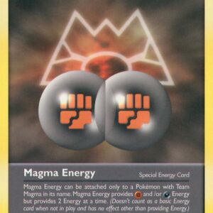 Magma Energy 87/95 Reverse Holofoil Team Magma vs Team Aqua