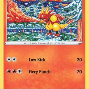 Magmar 019/172 Reverse Holofoil SWSH09: Brilliant Stars Magmar 019/172 Reverse Holofoil SWSH09: Brilliant Stars