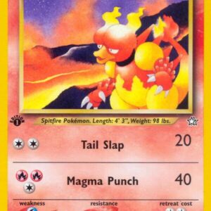 Magmar 040/111 1st Edition Neo Genesis Magmar 040/111 1st Edition Neo Genesis