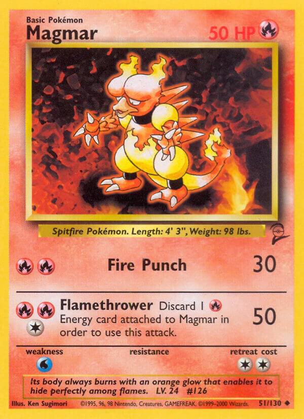 Magmar 051/130 Normal Base Set 2