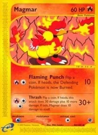 Magmar | 086/165 | Reverse Holofoil | Expedition Magmar | 086/165 | Reverse Holofoil | Expedition