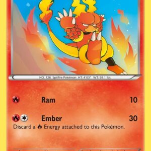 Magmar 10/111 Reverse Holofoil XY – Furious Fists Magmar 10/111 Reverse Holofoil XY – Furious Fists