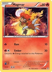 Magmar | 16/83 | Reverse Holofoil | Generations