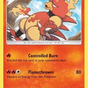 Magmar 18/156 Reverse Holofoil SM – Ultra Prism