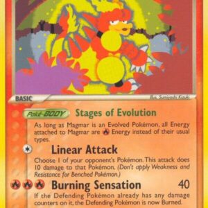 Magmar 21/92 Reverse Holofoil Legend Maker