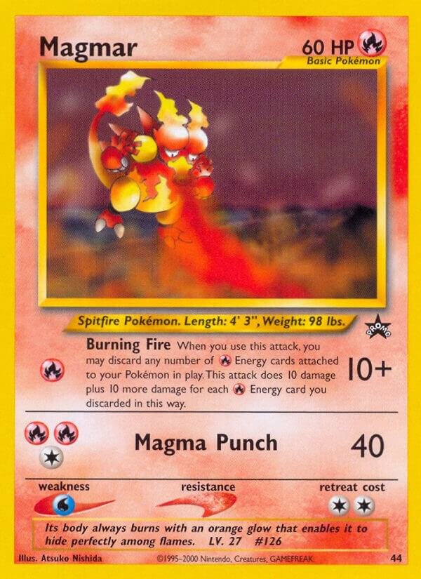 Magmar 44/53 Normal WoTC Promo