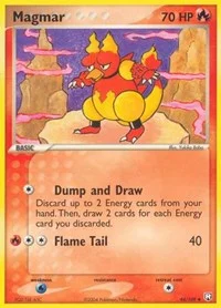 Magmar | 44/109 | Reverse Holofoil | Team Rocket Returns