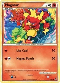 Magmar | 52/95 | Reverse Holofoil | Unleashed