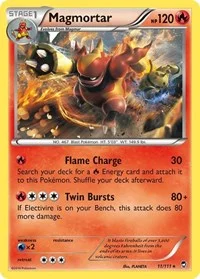 Magmortar | 11/111 | Reverse Holofoil | XY - Furious Fists