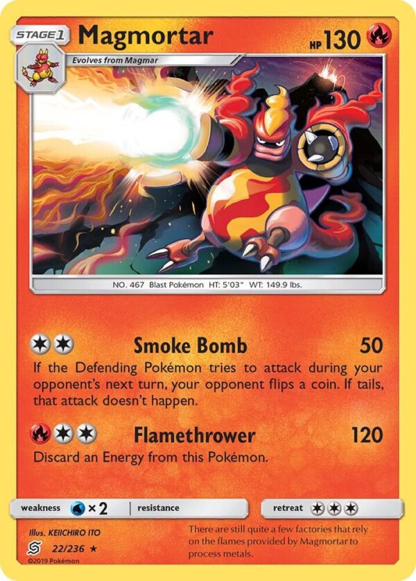 Magmortar 22/236 Normal SM – Unified Minds Magmortar 22/236 Normal SM – Unified Minds