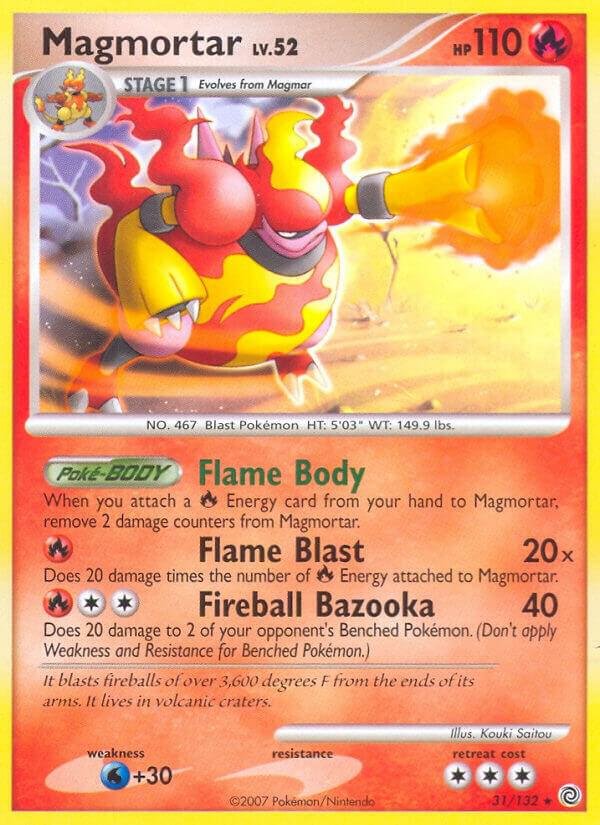 Magmortar 31/132 Reverse Holofoil Secret Wonders Magmortar 31/132 Reverse Holofoil Secret Wonders