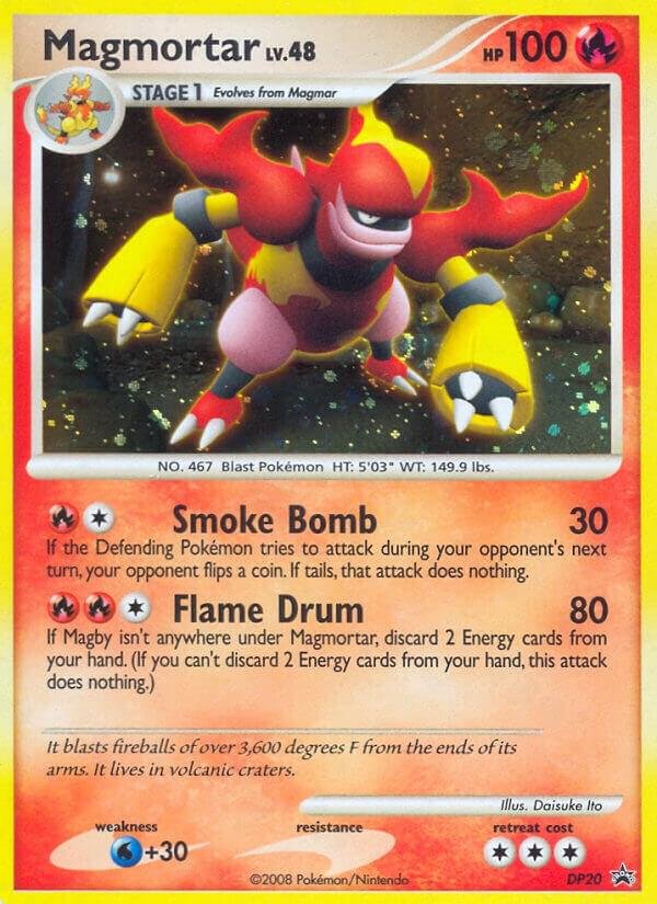 Magmortar DP20 Holofoil Diamond and Pearl Promos Magmortar DP20 Holofoil Diamond and Pearl Promos