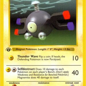 Magnemite 053/102 Unlimited Base Set (Shadowless) Magnemite 053/102 Unlimited Base Set (Shadowless)