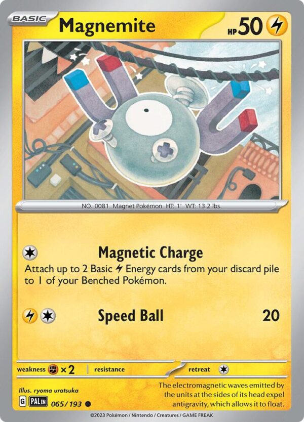 Magnemite 065/193 Reverse Holofoil SV02: Paldea Evolved