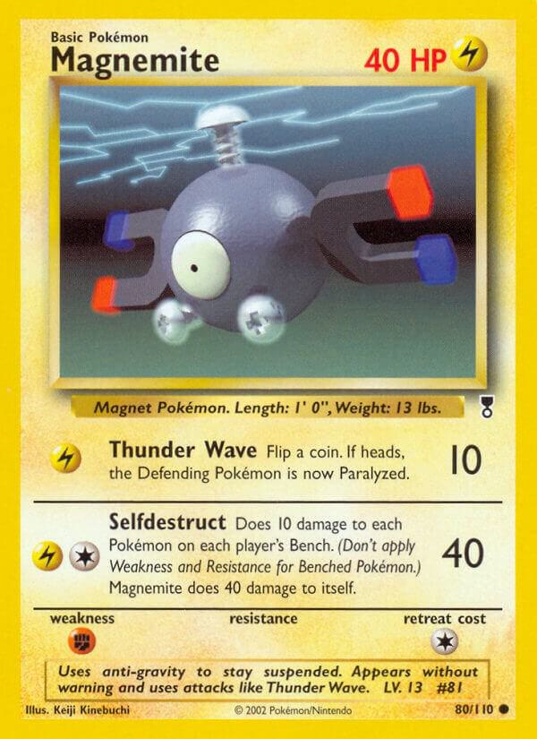 Magnemite 080/110 Reverse Holofoil Legendary Collection