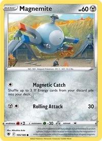Magnemite | 105/189 | Reverse Holofoil | SWSH10: Astral Radiance