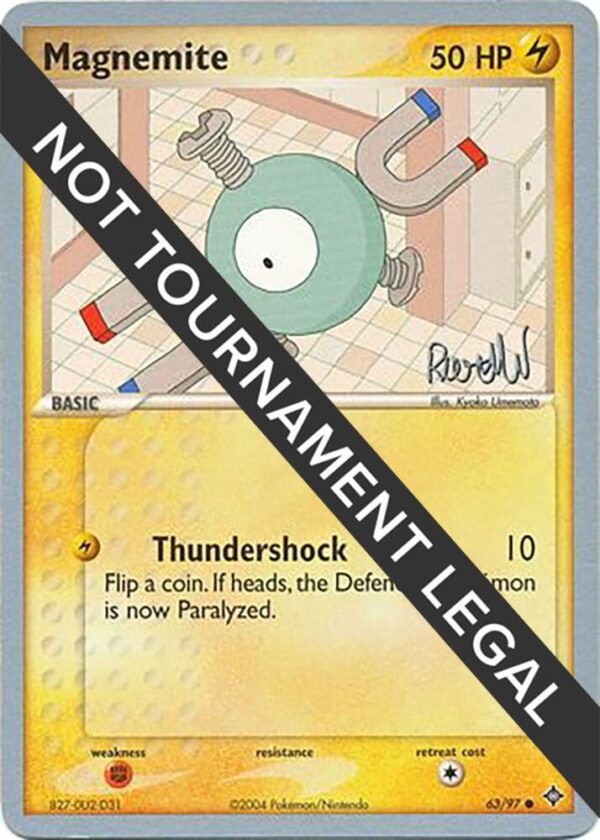 Magnemite 2004 (Reed Weichler) 63/97 Normal World Championship Decks