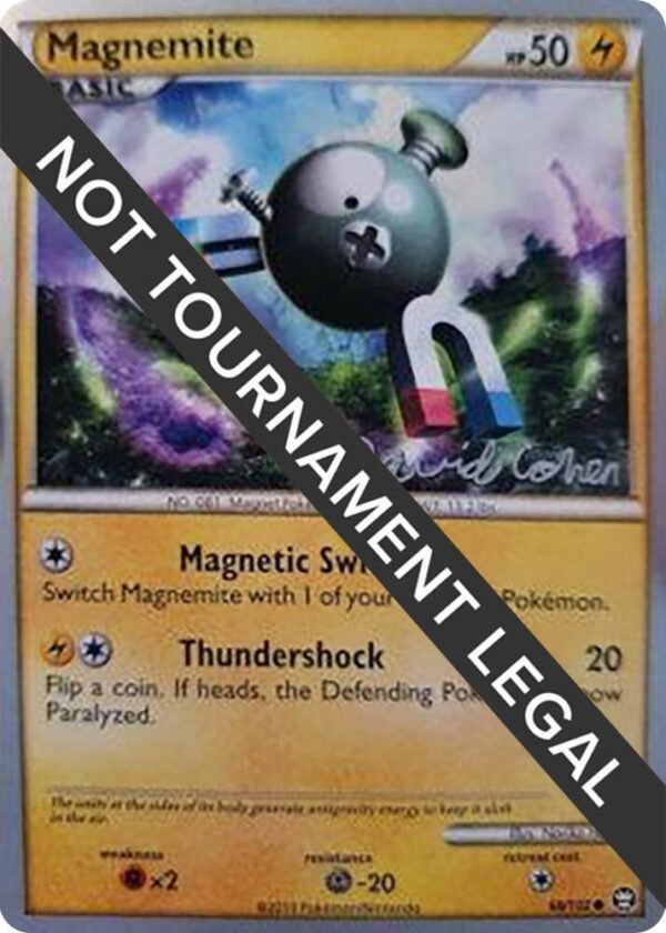 Magnemite 2011 (David Cohen) 68/102 Normal World Championship Decks