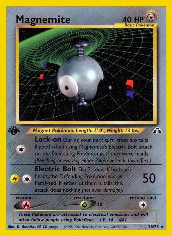Magnemite (26) Unlimited Neo Discovery