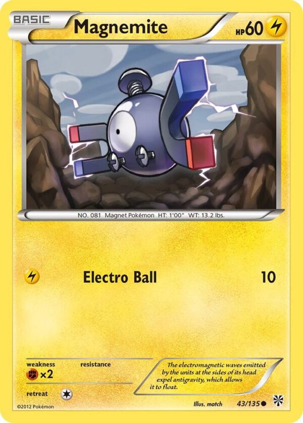 Magnemite (43) 43/135 Normal Plasma Storm