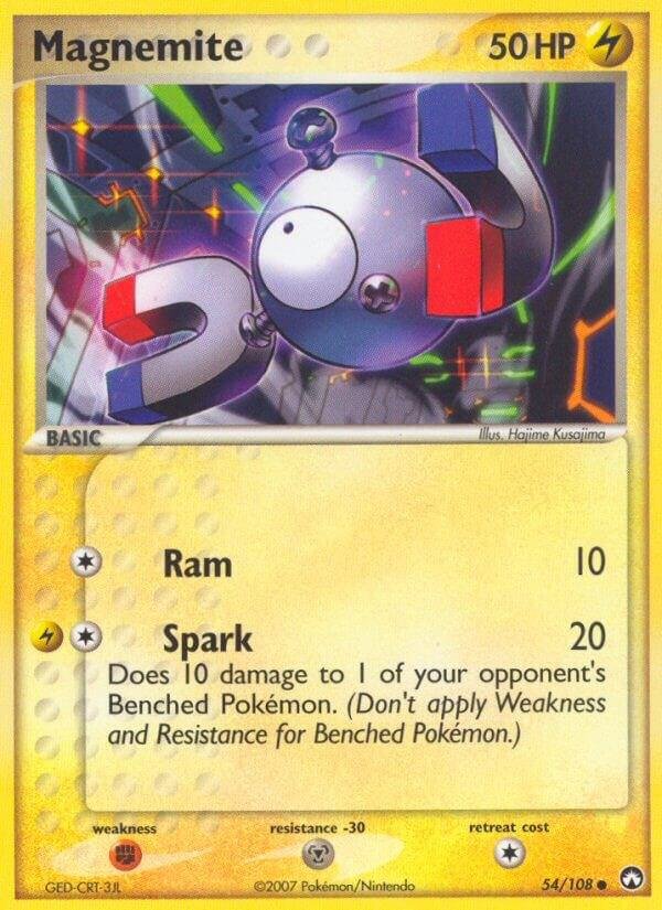 Magnemite 54/108 Reverse Holofoil Power Keepers Magnemite 54/108 Reverse Holofoil Power Keepers