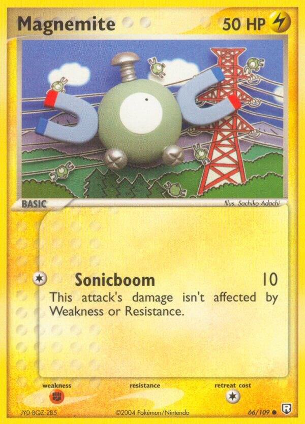Magnemite 66/109 Reverse Holofoil Team Rocket Returns