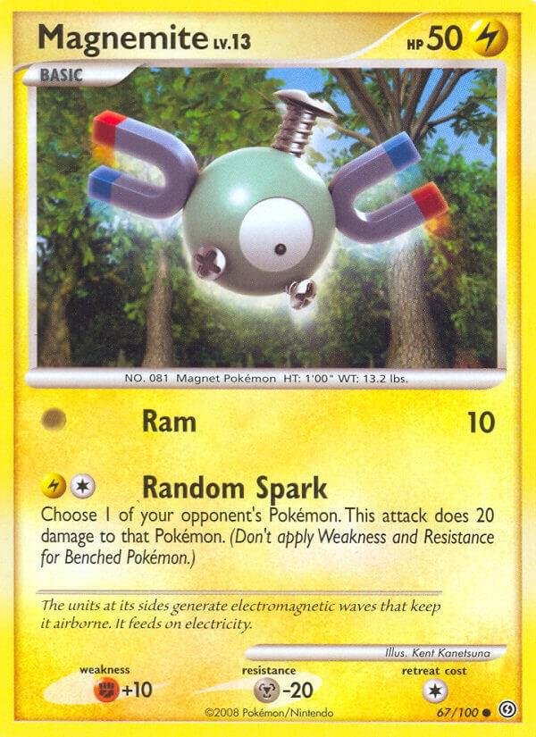 Magnemite (67) 67/100 Reverse Holofoil Stormfront Magnemite (67) 67/100 Reverse Holofoil Stormfront