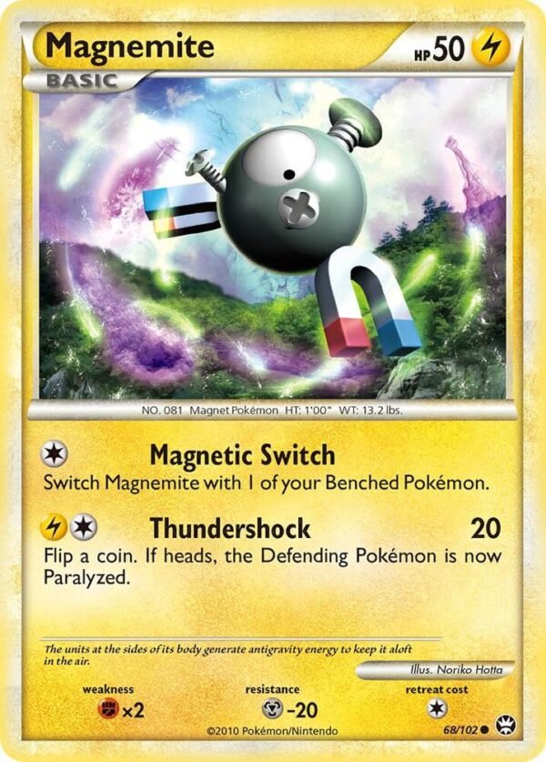 Magnemite 68/102 Reverse Holofoil Triumphant