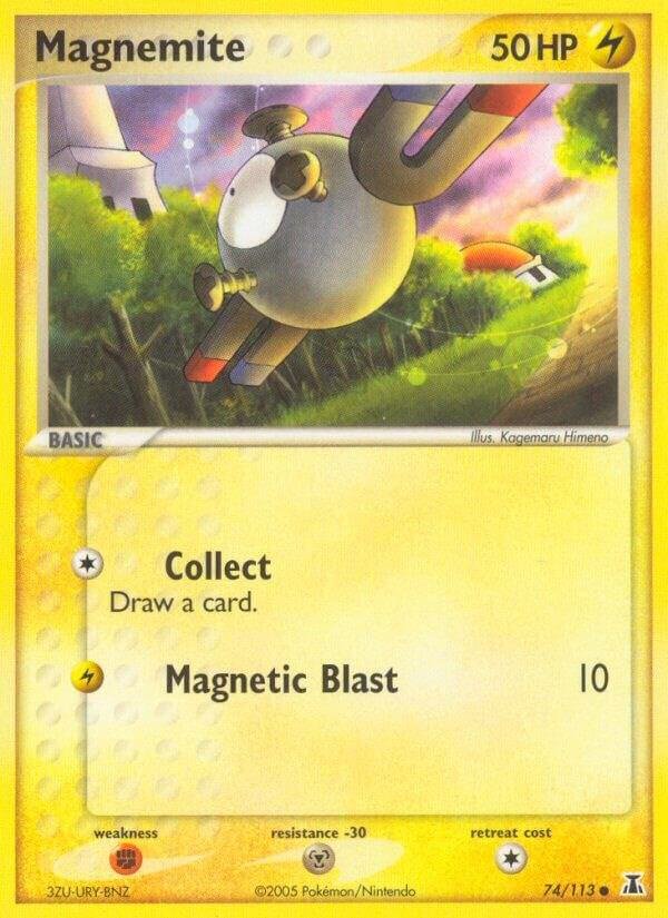 Magnemite 74/113 Reverse Holofoil Delta Species