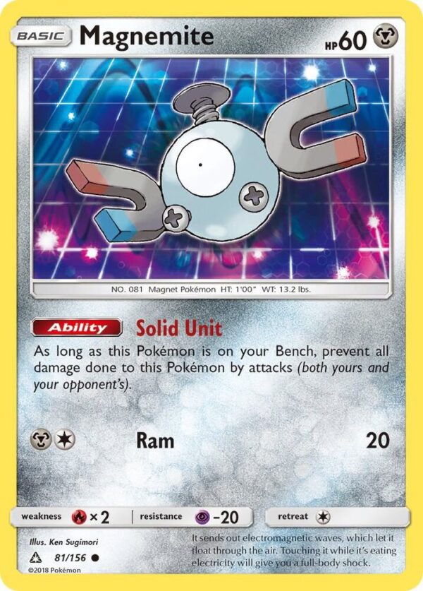 Magnemite (81) 81/156 Normal SM – Ultra Prism