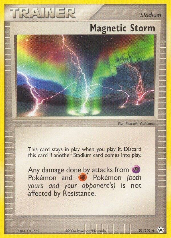 Magnetic Storm 91/101 Reverse Holofoil Hidden Legends Magnetic Storm 91/101 Reverse Holofoil Hidden Legends