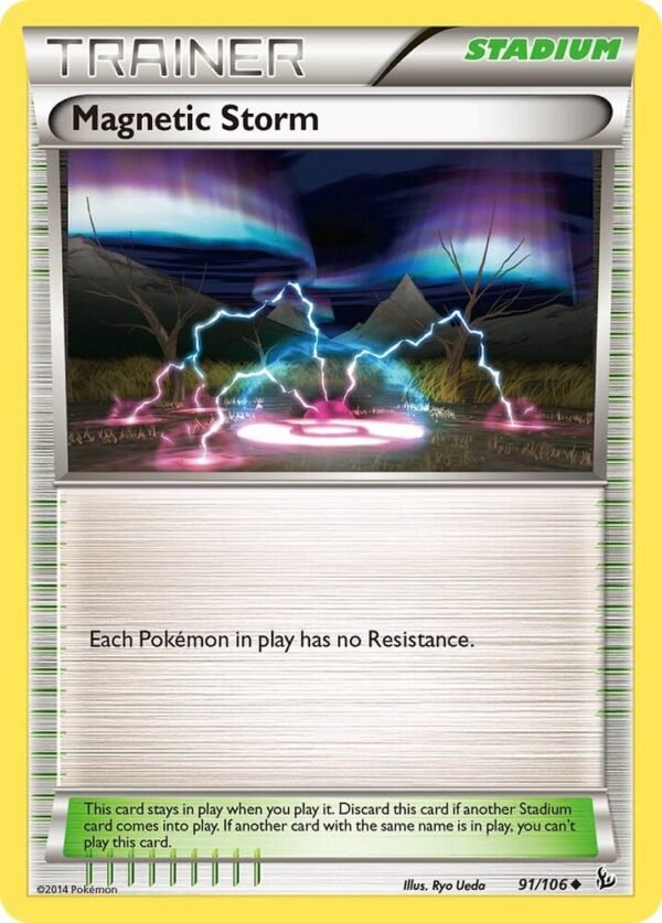 Magnetic Storm 91/106 Reverse Holofoil XY – Flashfire Magnetic Storm 91/106 Reverse Holofoil XY – Flashfire