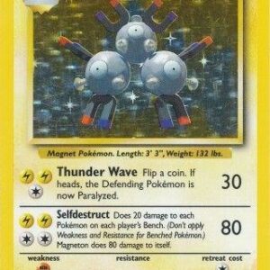 Magneton 009/102 Holofoil Base Set Magneton 009/102 Holofoil Base Set