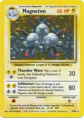 Magneton 009/102 Holofoil Base Set