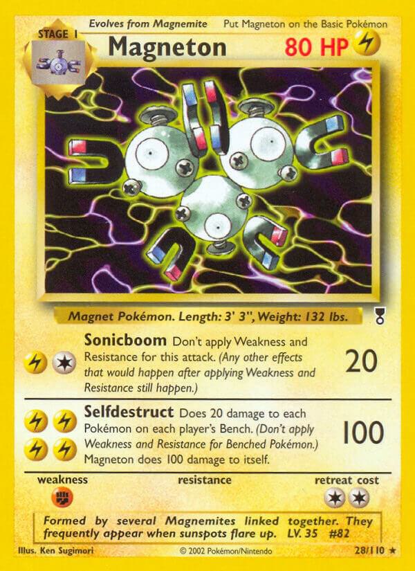 Magneton 028/110 Reverse Holofoil Legendary Collection