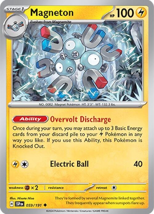 Magneton 059/191 Normal SV08: Surging Sparks