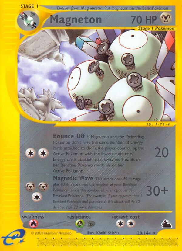 Magneton (20) 020/144 Reverse Holofoil Skyridge