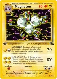 Magneton (26) | 26/62 | 1st Edition | Fossil